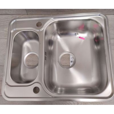 Outlet - Blanco Lantos 6-IF zlewozmywak stalowy 59,3x 48,8 cm stal szczotkowana 516676