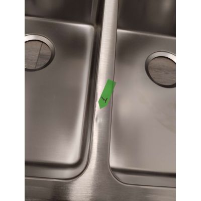 Outlet - Blanco Andano 340/340-U komora podwieszana 74,5x44 cm stal polerowana 522983