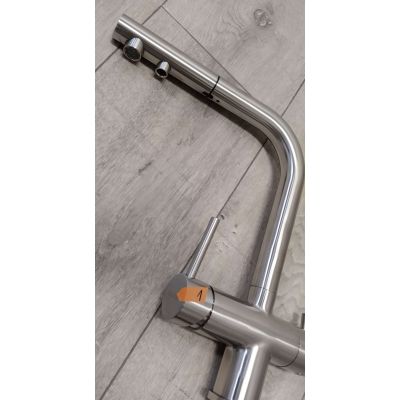 Outlet - Blanco Fontas-S II bateria kuchenna stojąca z podłączeniem do filtra wody stalowa 525199