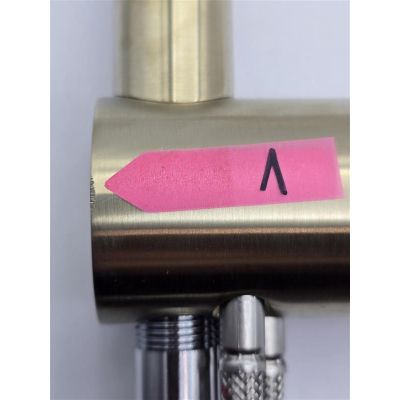 Outlet - Blanco Linus-S bateria kuchenna stojąca złoty satynowy 526684