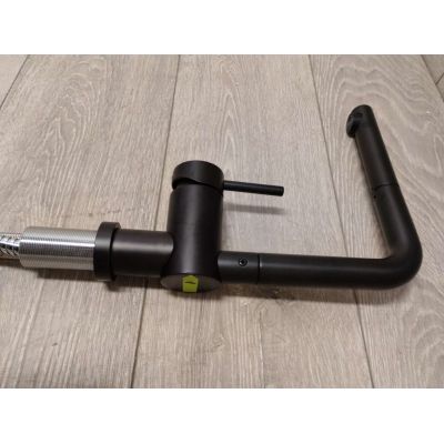 Outlet - Blanco Linus-S-F bateria kuchenna stojąca czarna 527523