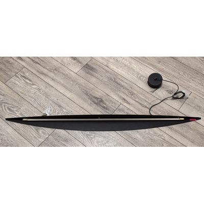 Outlet - Elkim Lighting Buket 357 lampa wisząca 1x14W LED czarny mat/złoty mat 535701135