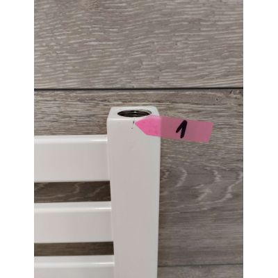 Outlet - Oltens Vanlig grzejnik łazienkowy dekoracyjny 96x50 cm biały 55007000