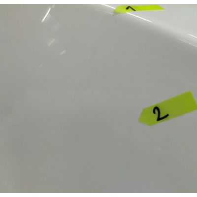 Outlet - Geberit Tawa wanna prostokątna 170x75 cm slim biały połysk 554.121.01.1