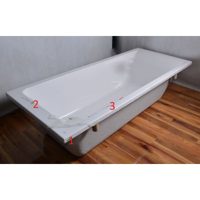 Outlet - Koło Nova Pro Premium wanna prostokątna 180x80 cm biała 554.248.01.1