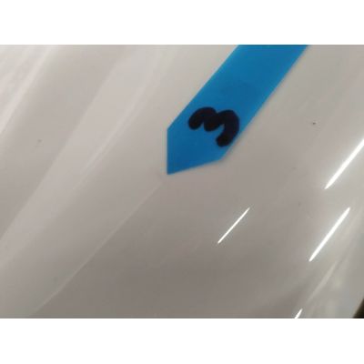 Outlet - Geberit Selnova wanna narożna 160x100 cm prawa biała 554.274.01.1