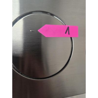 Outlet - Oltens Lule przycisk spłukujący do WC grafit 57102400