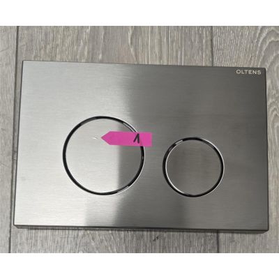 Outlet - Oltens Lule przycisk spłukujący do WC grafit 57102400