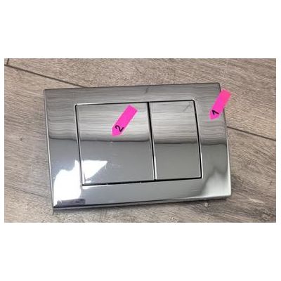 Outlet - LaVita Lav 200 przycisk spłukujący do WC chrom błyszczący