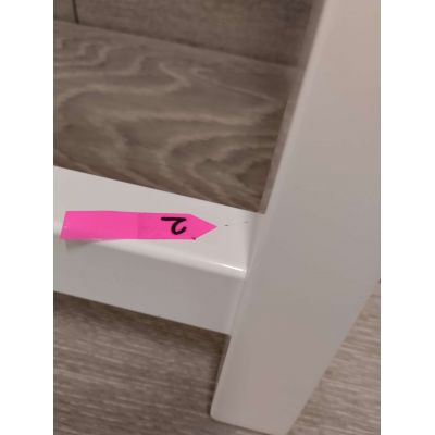 Outlet - LaVita Lungo grzejnik łazienkowy dekoracyjny 96x50 cm biały