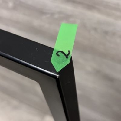 Outlet - Baltica Design Arne wieszak na ręcznik wiszący czarny