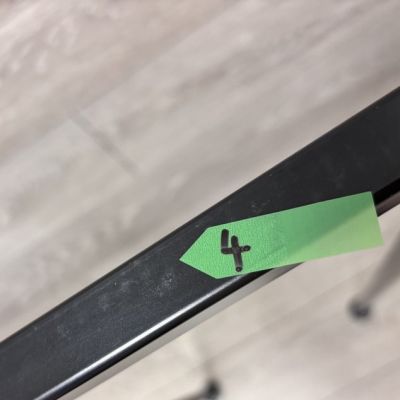 Outlet - Baltica Design Arne wieszak na ręcznik wiszący czarny