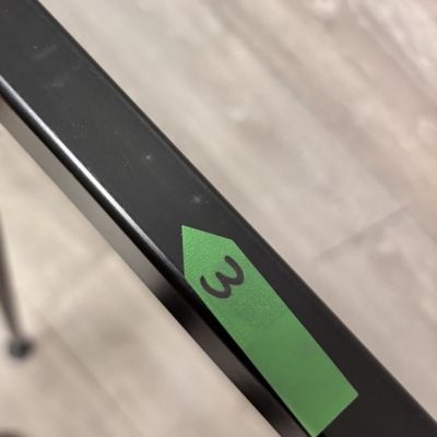 Outlet - Baltica Design Arne wieszak na ręcznik wiszący czarny