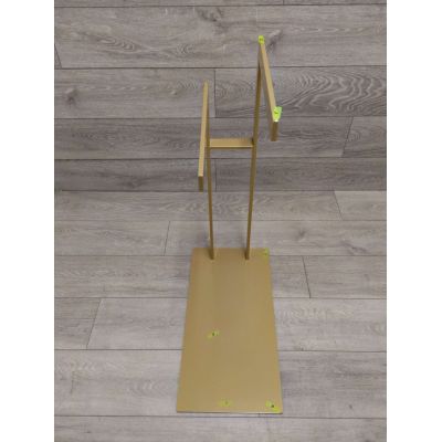 Outlet - Baltica Design Ove II Gold wieszak na ręczniki 60 cm stojący złoty