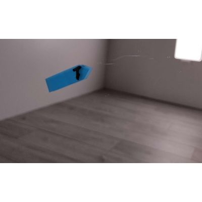 Outlet - Dubiel Vitrum Profix Black lustro prostokątne 80x60 cm