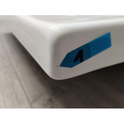 Outlet - LaVita Kalifornia 80 umywalka 81x39 cm meblowa biały połysk