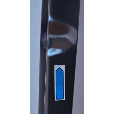 Outlet - Sanplast Free Zone drzwi prysznicowe 130 cm wnękowe prawe srebrny błyszczący/szkło przezroczyste D2P/FREEZONE-130-S 600-271-3180-38-401