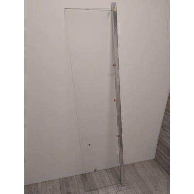 Outlet - Sanplast TX KN/TX5b-100+Bza kabina prysznicowa 100 cm kwadratowa z brodzikiem srebrny błyszczący/szkło przezroczyste 602-271-0240-38-401