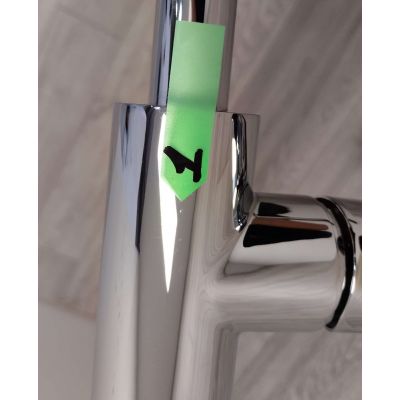 Outlet - KFA Armatura Onyks bateria kuchenna stojąca z bocznym uchwytem chrom 6513-915-00