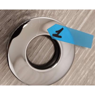 Outlet - Kludi A-QA ramię prysznicowe 40 cm ścienne czarny mat/chrom 6651487-00