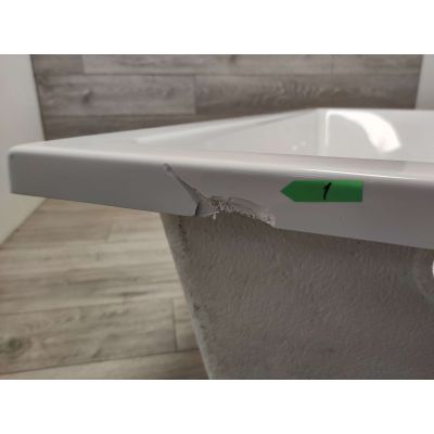 Outlet - Duravit No.1 wanna prostokątna 160x70 cm biała 700488000000000
