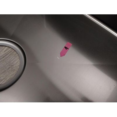 Outlet - Oltens Stalvask zlewozmywak stalowy 54x44 cm czarny 71101300