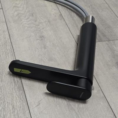 Outlet - Hansgrohe Vernis Blend bateria umywalkowa stojąca wysoka EcoSmart czarny mat 71582670