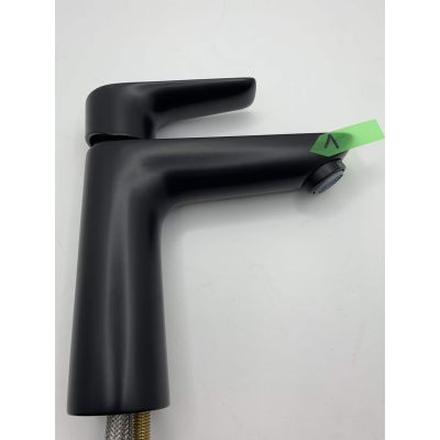 Outlet - Hansgrohe Talis E bateria umywalkowa stojąca EcoSmart czarny mat 71710670