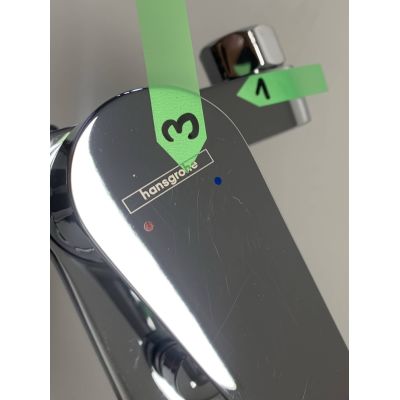 Outlet - Hansgrohe Talis E bateria wannowo-prysznicowa ścienna chrom 71740000