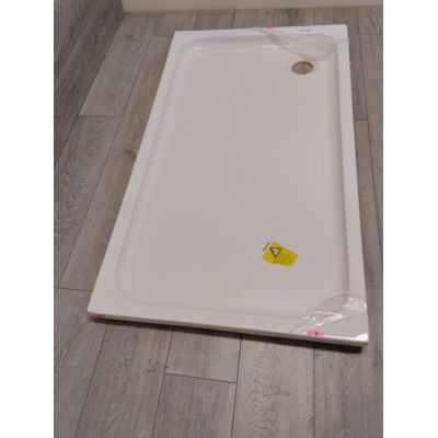 Outlet - Duravit D-Code brodzik 130x75 cm prostokątny biały 720098000000000