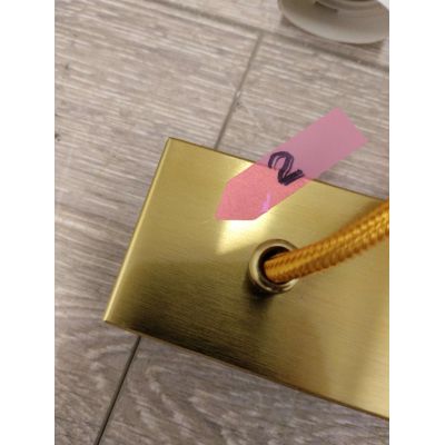 Outlet - Rabalux Kiara lampa wisząca 6x35 W złota 72249