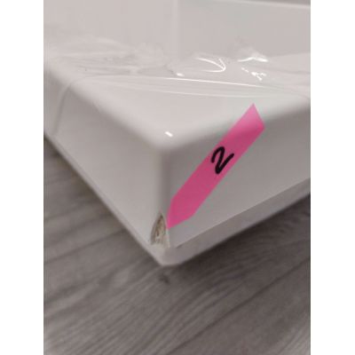 Outlet - Polysan Deep brodzik 120x90 cm prostokątny biały 72383