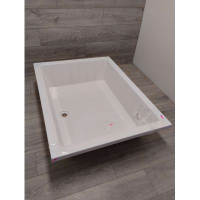 Outlet - Polysan Deep brodzik 120x90 cm prostokątny biały 72383