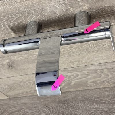 Outlet - Hansgrohe Vivenis bateria wannowo-prysznicowa ścienna chrom 75420000