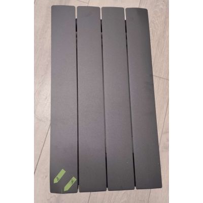 Outlet - KFA Armatura ADR grzejnik pokojowy 57x32,2 cm podłączenie boczne czarny 763-040-81