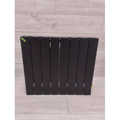 Outlet - KFA Armatura ADR grzejnik pokojowy 57x64,4 cm podłączenie boczne czarny 763-080-81