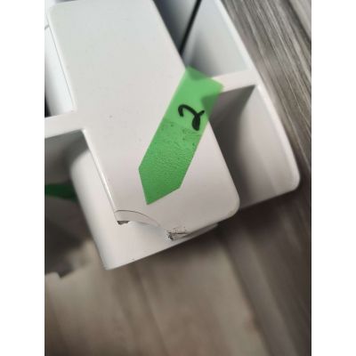 Outlet - KFA Armatura ADR grzejnik pokojowy 57x96,6 cm podłączenie boczne biały 763-120-44