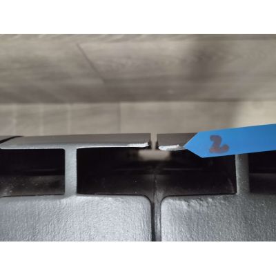 Outlet - KFA Armatura ADR grzejnik pokojowy 57x96,6 cm podłączenie boczne czarny 763-120-81