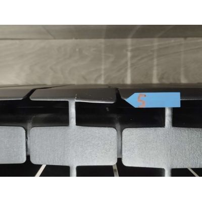 Outlet - KFA Armatura ADR grzejnik pokojowy 57x96,6 cm podłączenie boczne czarny 763-120-81