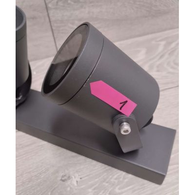 Outlet - Rabalux Elva lampa podsufitowa zewnętrzna 2x35W LED antracyt 7930