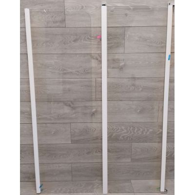 Outlet - Ravak Chrome CVS2-100 L parawan nawannowy 100 cm 2-częściowy lewy biały/przezroczyste 7QLA0100Z1