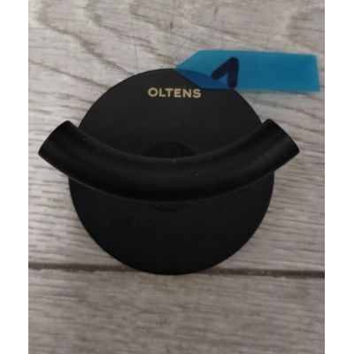 Outlet - Oltens Gulfoss haczyk na ręcznik podwójny czarny mat 80002300