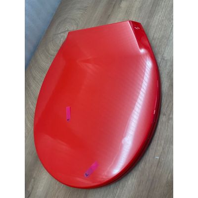 Outlet - Duschy Soft Eco deska sedesowa wolnoopadająca uniwersalna czerwona 805-34