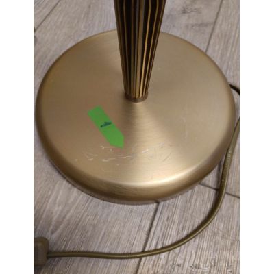 Outlet - Rabalux Regina lampa stołowa 1x40W mosiądz/kremowa 8172