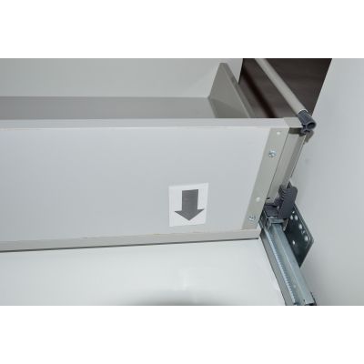 Outlet - Koło Traffic szafka wisząca 71,8 cm podumywalkowa antracyt mat 89532-000