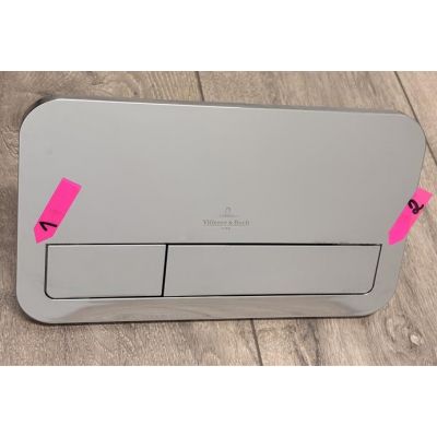 Outlet - Villeroy & Boch ViConnect E200 przycisk spłukujący do WC chrom błyszczący 92249061