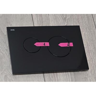 Outlet - Tece Loop przycisk spłukujący do WC czarny 9240924