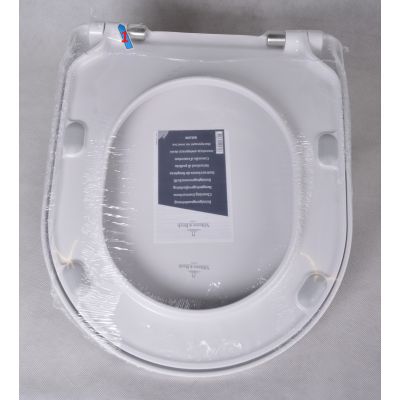 Outlet - Villeroy & Boch Subway 2.0 deska sedesowa wolnoopadająca SlimSeat Weiss Alpin 9M78S101/9M78S1R1