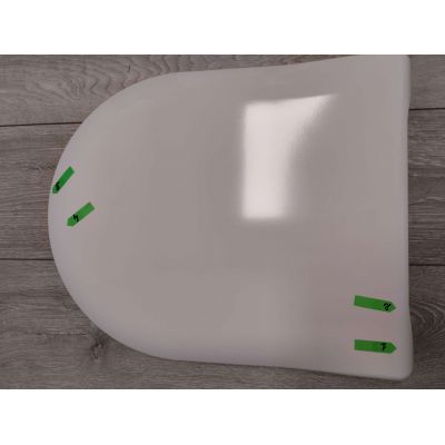 Outlet - Villeroy & Boch Subway 2.0 deska sedesowa wolnoopadająca SlimSeat Weiss Alpin 9M78S101/9M78S1R1