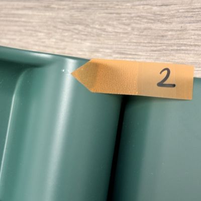 Outlet - Bocchi V-Tondo deska sedesowa wolnoopadająca slim zielony mat A0336-027